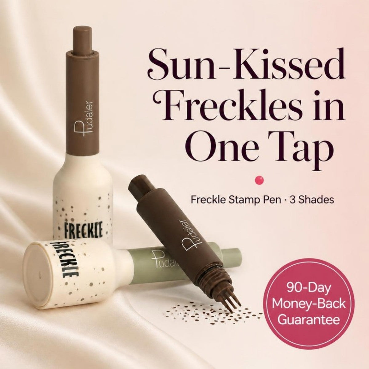 Sunkissed freckle stamp pen, sun-kissed freckles in one tap
