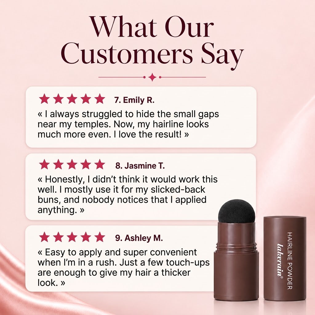 Haloline Hairline Powder Stick – Root & Hairline Touch-Up