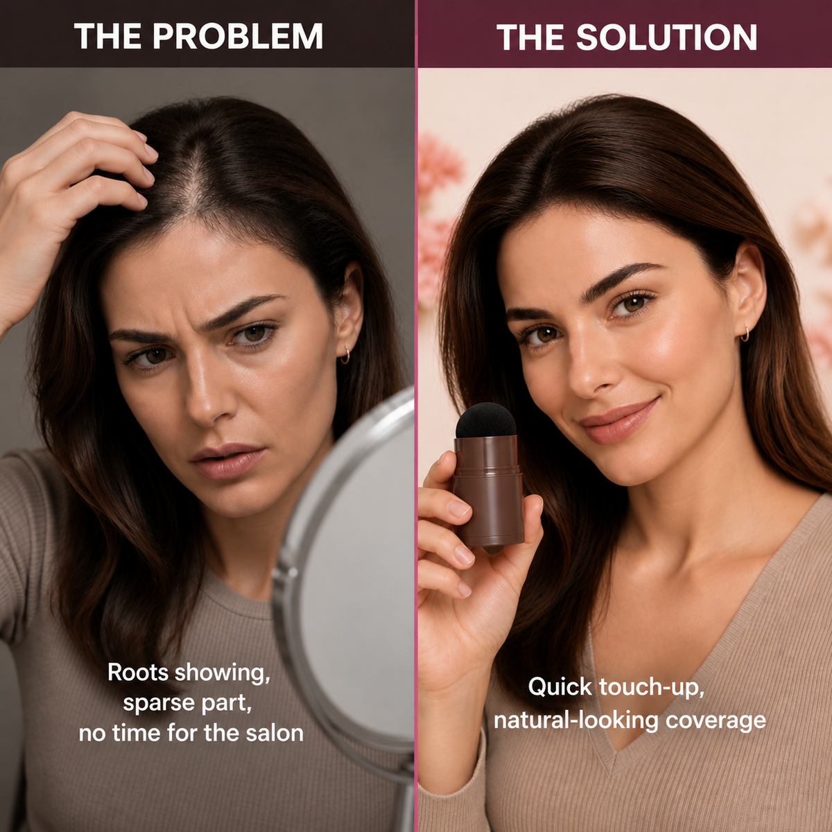 Haloline Hairline Powder Stick – Root & Hairline Touch-Up