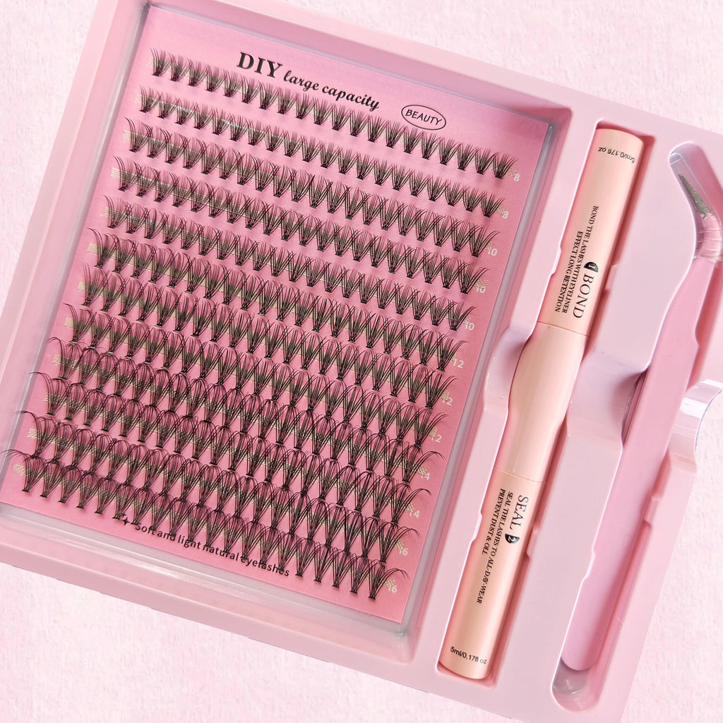 Fluttera DIY Cluster Lash Kit – Salon Look at Home