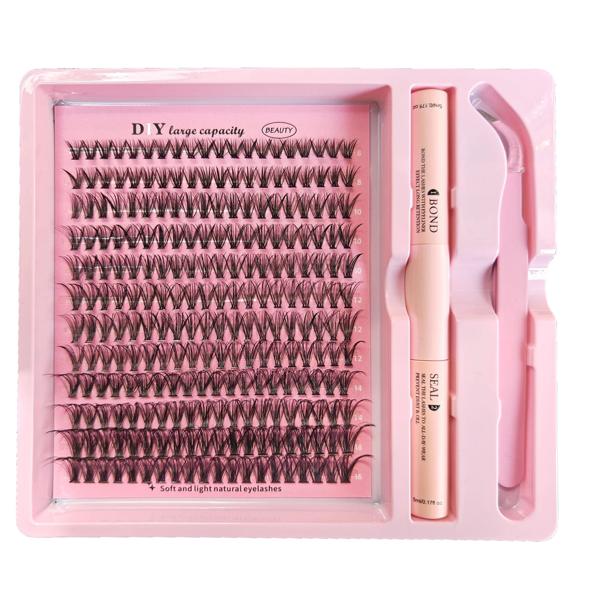 Fluttera DIY Cluster Lash Kit – Salon Look at Home