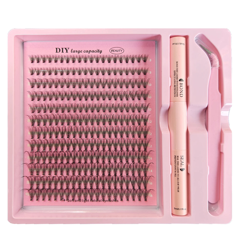 Fluttera DIY Cluster Lash Kit – Salon Look at Home
