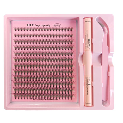 Kit fai da te per ciglia a grappolo Fluttera – Effetto salone a casa