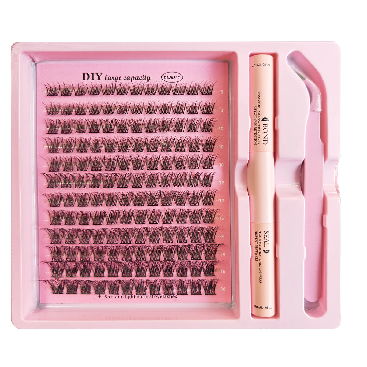 Fluttera DIY Cluster Lash Kit – Salon Look at Home