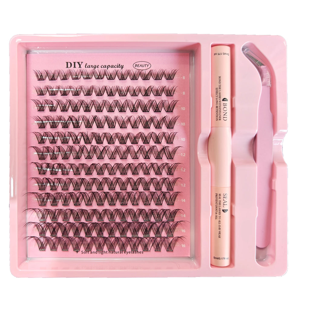 Fluttera DIY Cluster Lash Kit – Salon Look at Home
