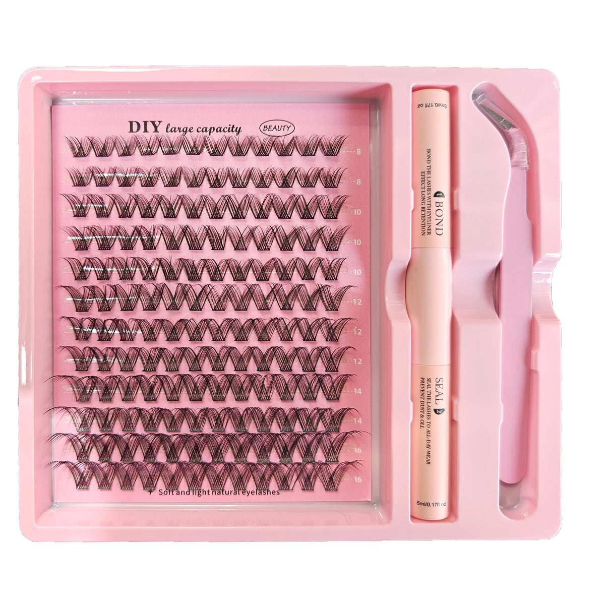 Fluttera DIY Cluster Lash Kit – Salon Look at Home